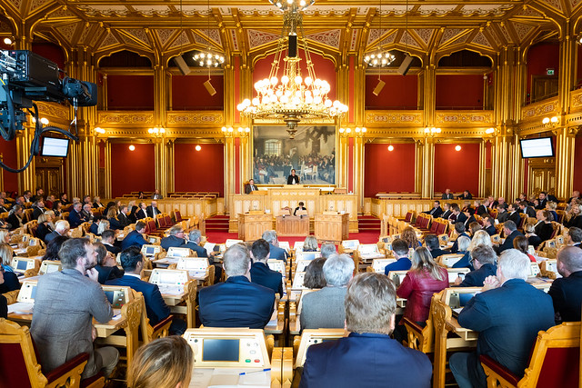 Stortingets Oppgaver Jeg Vil Stemme TALE 